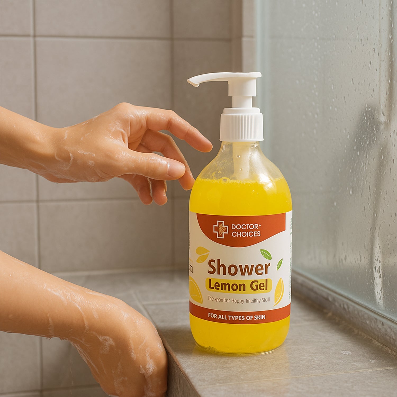 Doctor Choices Energizing Lemon Extract Shower Gel Doctor Choices Energizing Lemon Extract Shower Gel